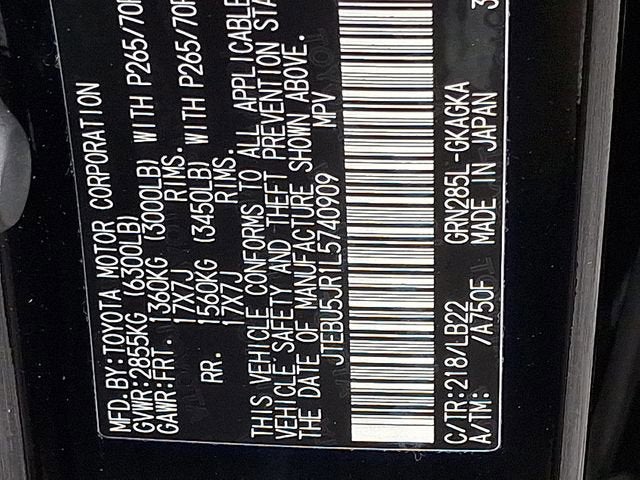 2020 Toyota 4Runner SR5 Premium