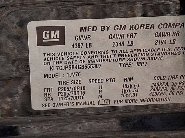 2016 Chevrolet Trax LT