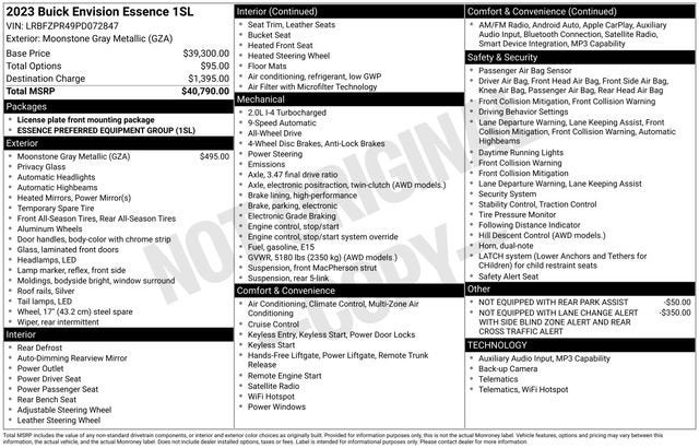 2023 Buick Envision Essence