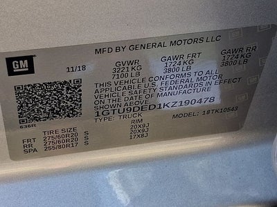 2019 GMC Sierra 1500 SLT