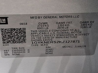 2019 Cadillac XT5 Premium Luxury