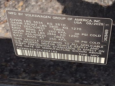2026 Volkswagen Atlas Cross Sport 2.0T SE w/Technology