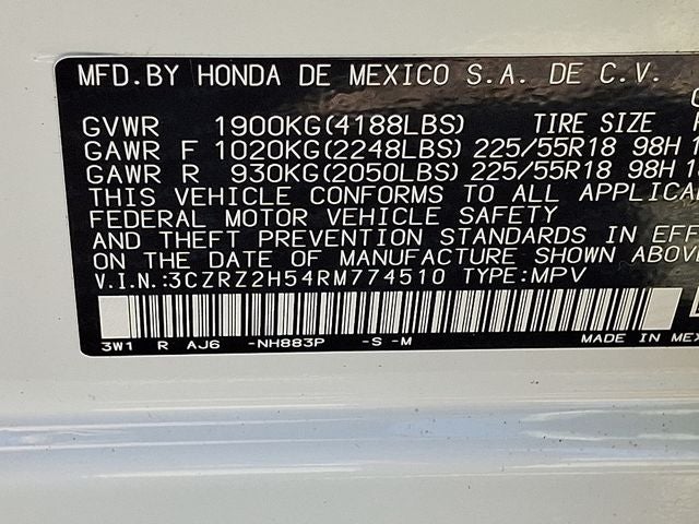 2024 Honda HR-V Sport