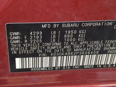 2023 Subaru Impreza Base