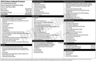 2023 Subaru Outback Premium