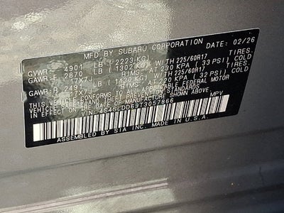 2026 Subaru Forester Premium