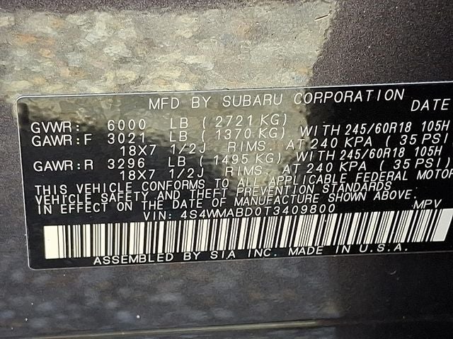 2026 Subaru Ascent Premium
