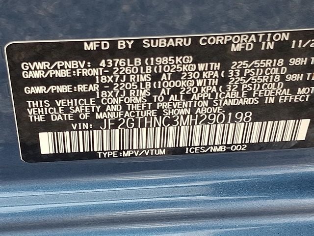 2021 Subaru Crosstrek Limited