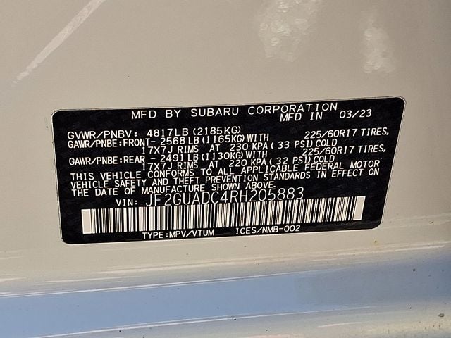 2024 Subaru Crosstrek Premium