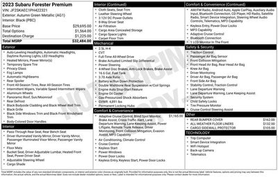 2023 Subaru Forester Premium