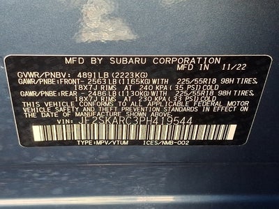 2023 Subaru Forester Touring