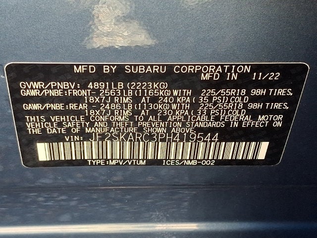 2023 Subaru Forester Touring