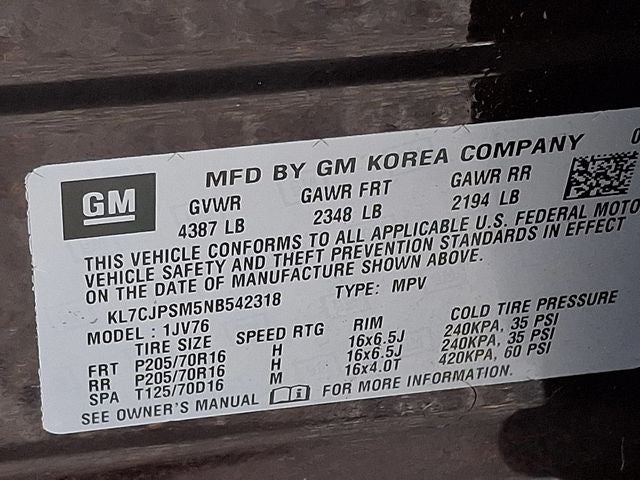 2022 Chevrolet Trax LT